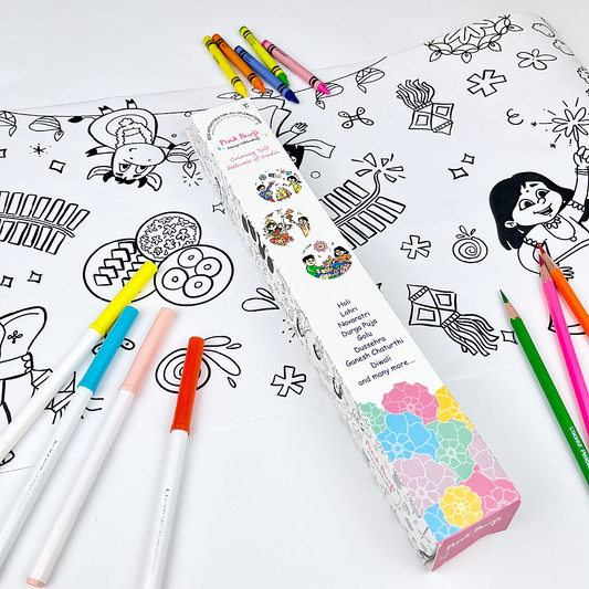 Coloring Roll - Festivals of India