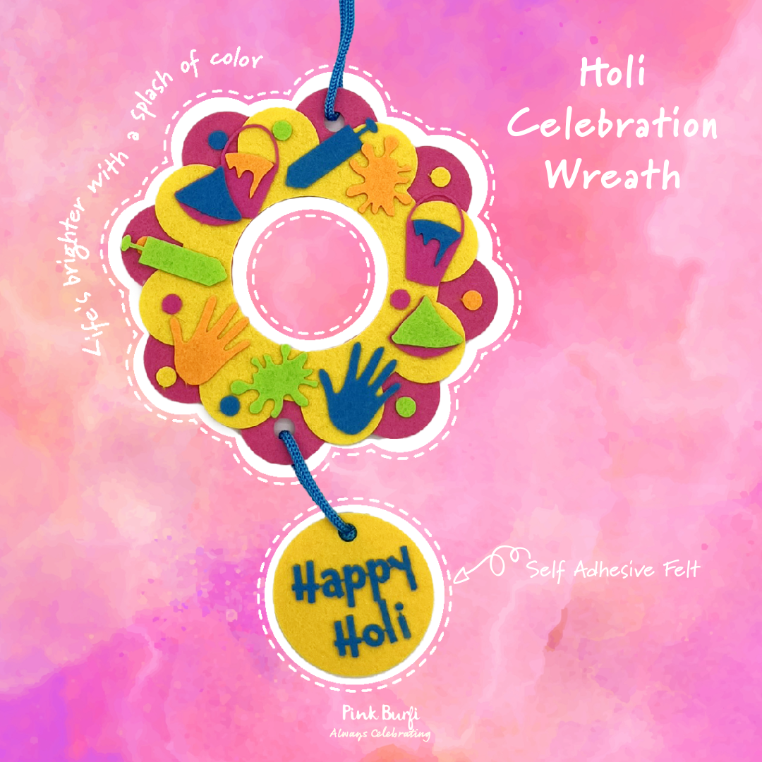 Celebration Wreath: Holi