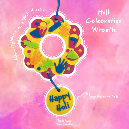 Celebration Wreath: Holi