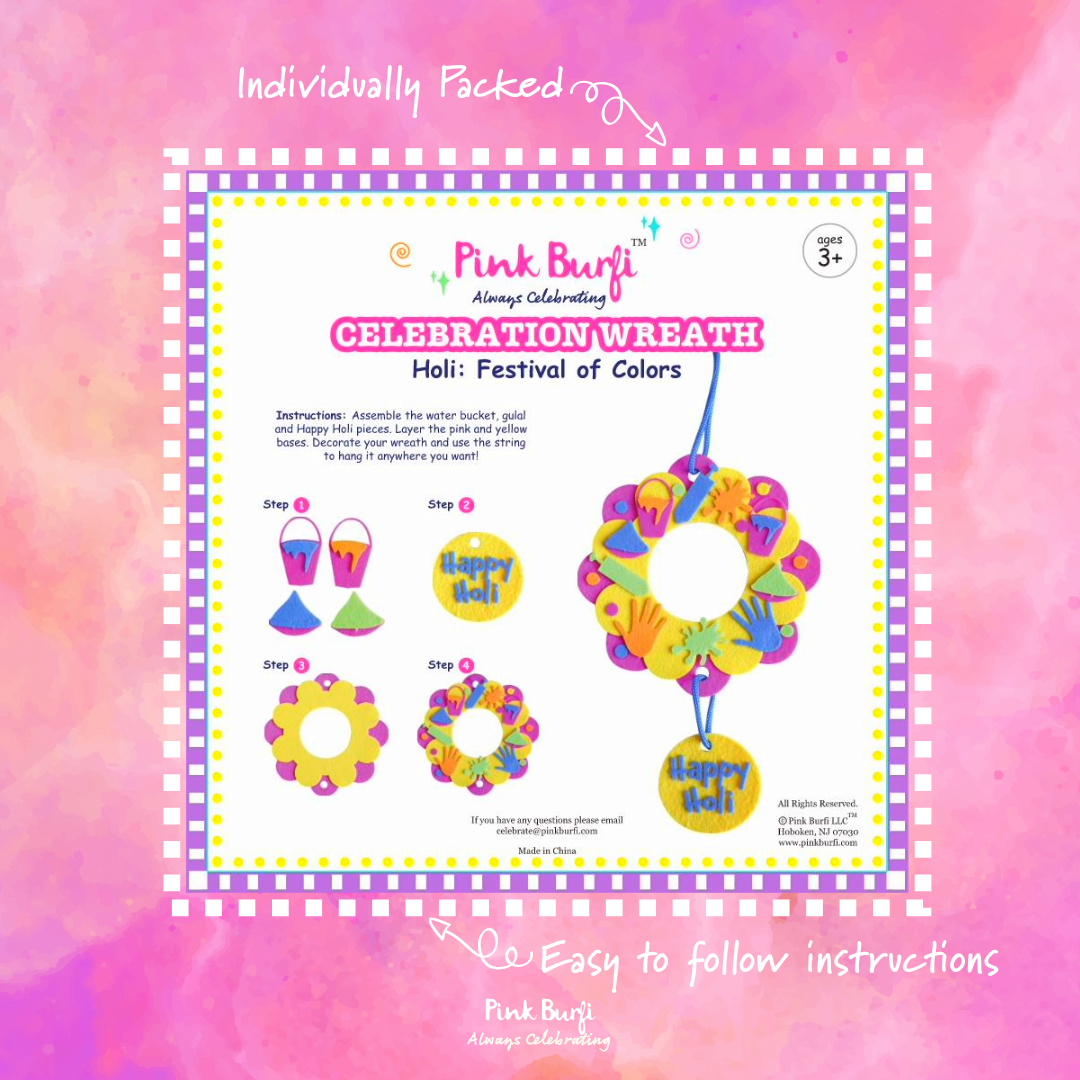 Celebration Wreath: Holi