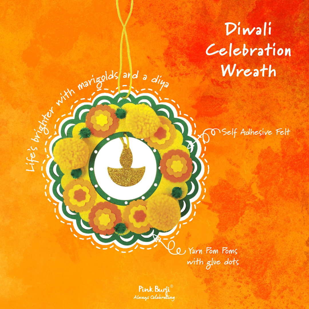 Celebration Wreath: Diwali
