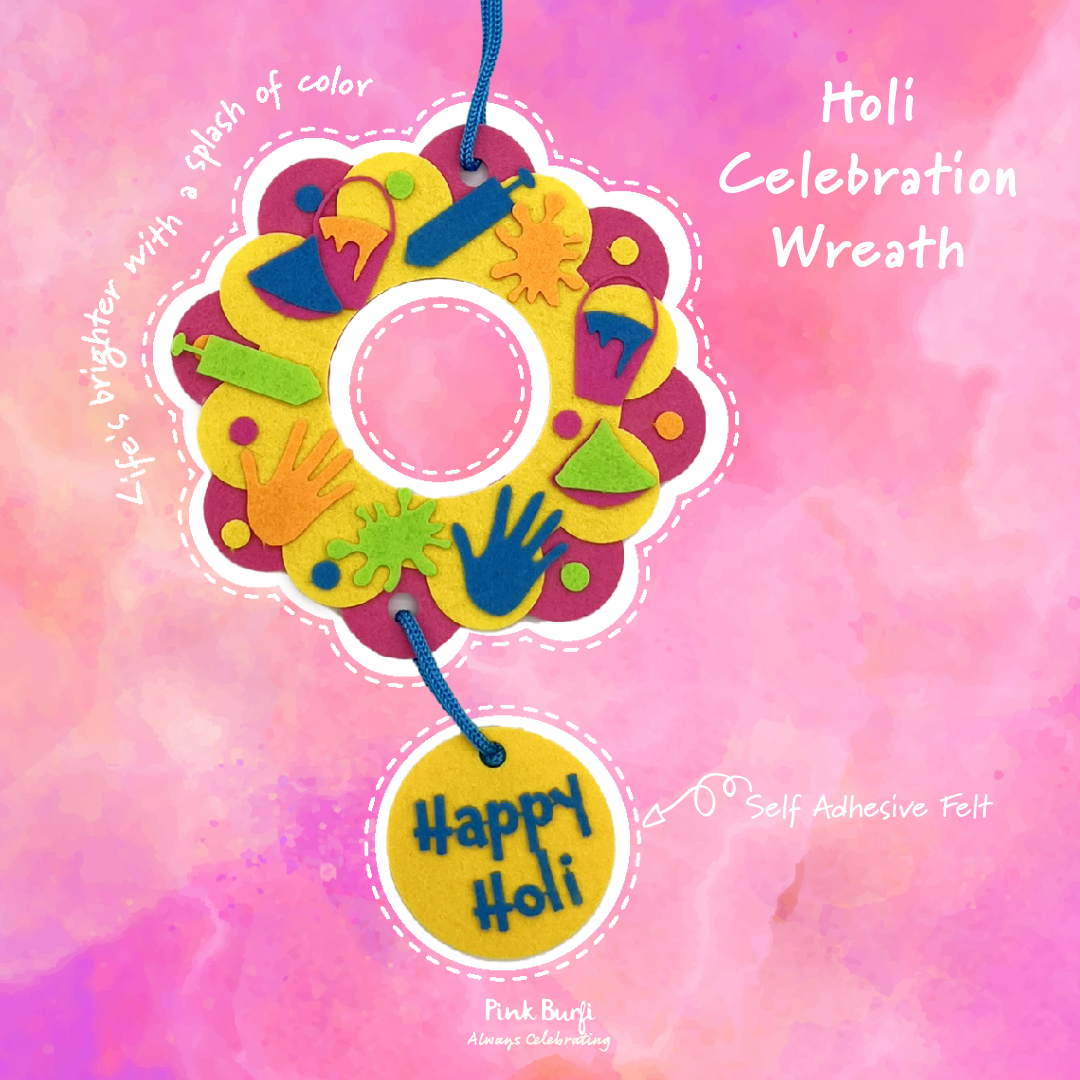 Celebration Wreath - Holi