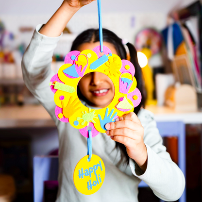 Celebration Wreath: Holi