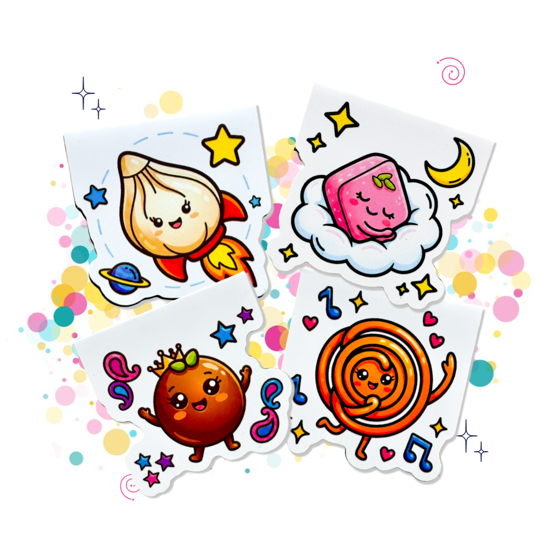 Color Your Own Sweet Treat Magnetic Bookmarks
