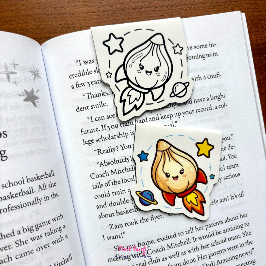 Color Your Own Sweet Treat Magnetic Bookmarks