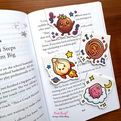 Color Your Own Sweet Treat Magnetic Bookmarks